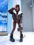 Short jacket "CHOCO WORLD"